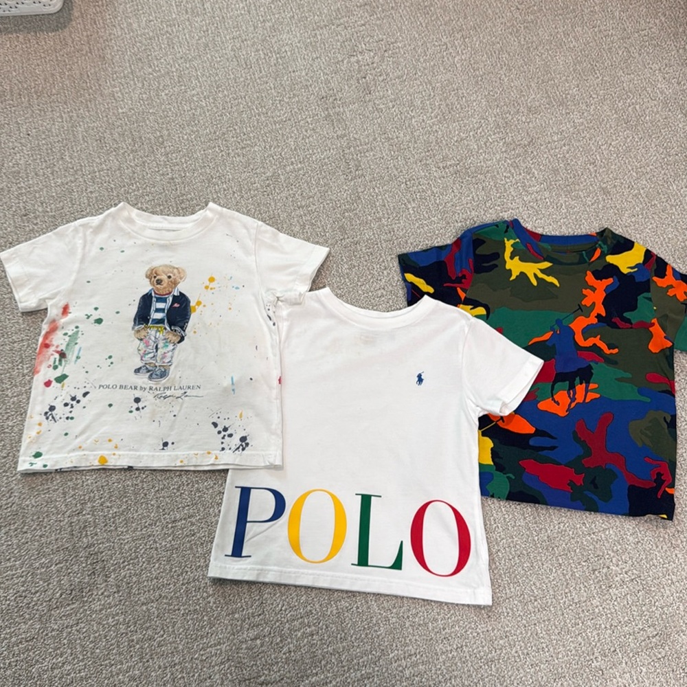 3 Ralph Laurent tshirts 3T